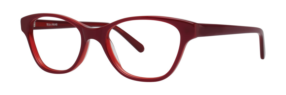 Vera Wang (Closeout) Alden Eyeglasses Crimson 50mm