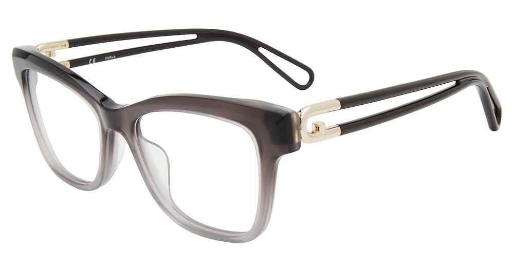 FURLA OPTICAL VFU438 Eyeglasses GREY-0AH8 53mm