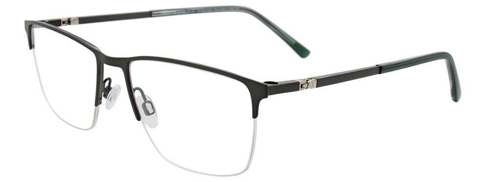 EASYCLIP EC712 Eyeglasses 060 Satin Green 55mm