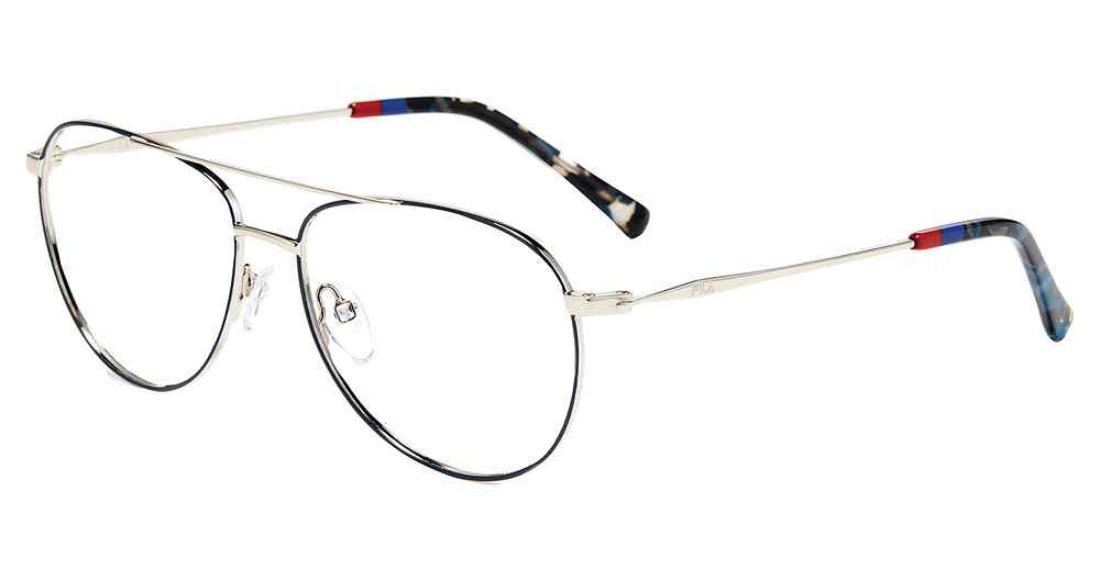 FILA OPTICAL VF9988 Eyeglasses BLUE-E70Y 56mm