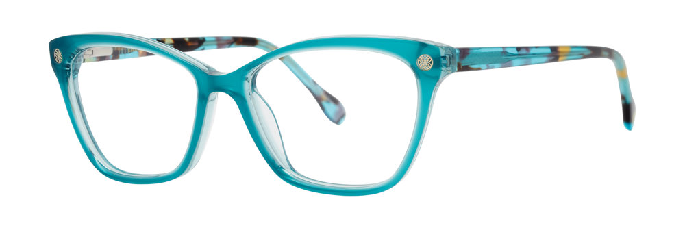 Lilly Pulitzer Alivia Eyeglasses Marine-Teal 50mm