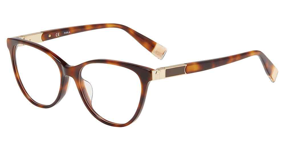 FURLA OPTICAL VFU388 Eyeglasses TORTOISE-01AY 54mm