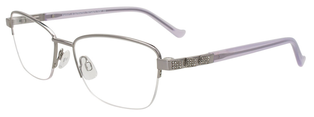 EASYCLIP EC724 Eyeglasses 020 Steel 53mm