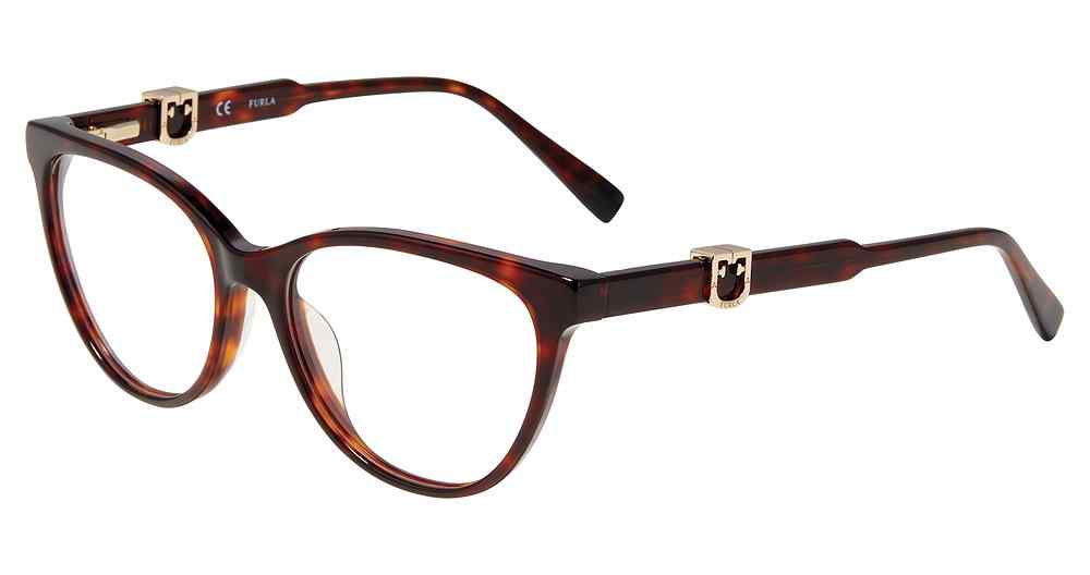 FURLA OPTICAL VFU353 Eyeglasses TORTOISE-0L95 54mm