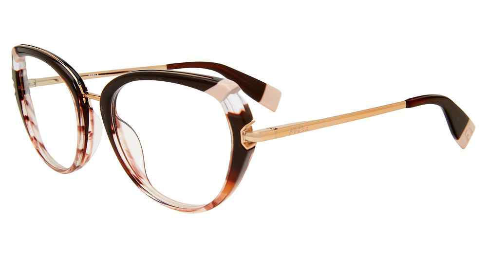 FURLA OPTICAL VFU500 Eyeglasses ROSE-0VBL 51mm