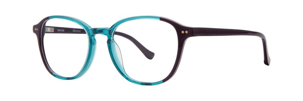 Kensie Abstract Eyeglasses Turquoise 51mm