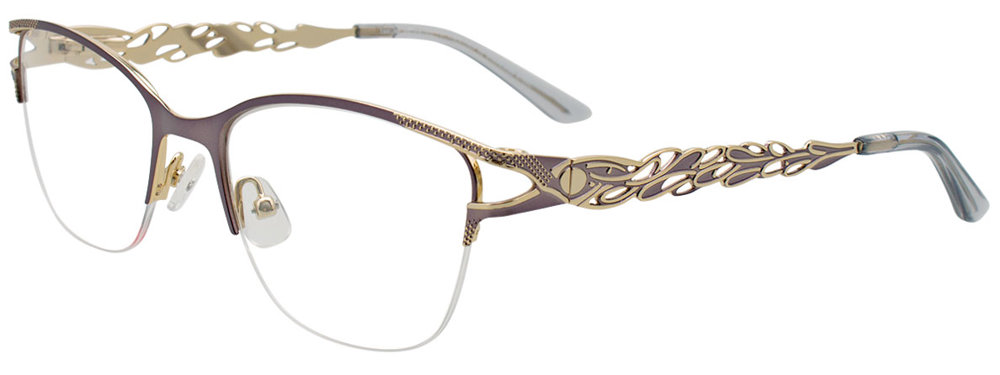 TAKUMI TK1291 Eyeglasses 020 Steel & Soft Gold 52mm