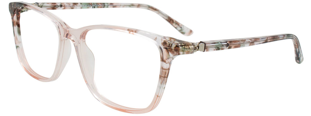 EASYCLIP EC711 Eyeglasses 010 Beige & Multicolor 54mm