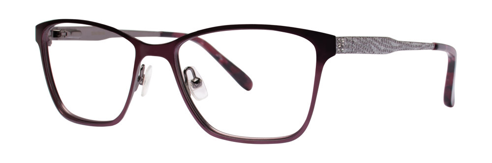 Vera Wang (Closeout) Alva Eyeglasses Maroon 50mm