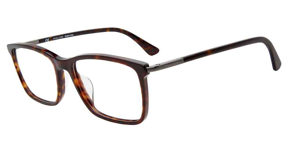 POLICE OPTICAL VPLD11 Eyeglasses BROWN-0722 54mm