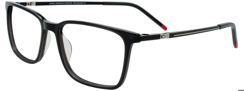 TAKUMI TK1263 Eyeglasses 090 Black & Red 54mm