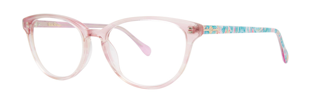 Lilly Pulitzer Adler Eyeglasses Prosecco-Pink 52mm
