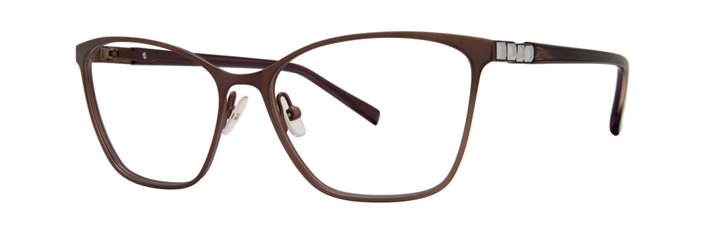 Vera Wang Alouette Eyeglasses Raisin 53mm