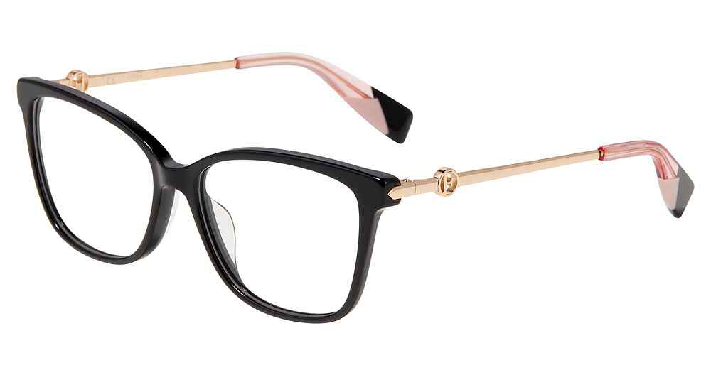 FURLA OPTICAL VFU356 Eyeglasses BLACK-0700 54mm