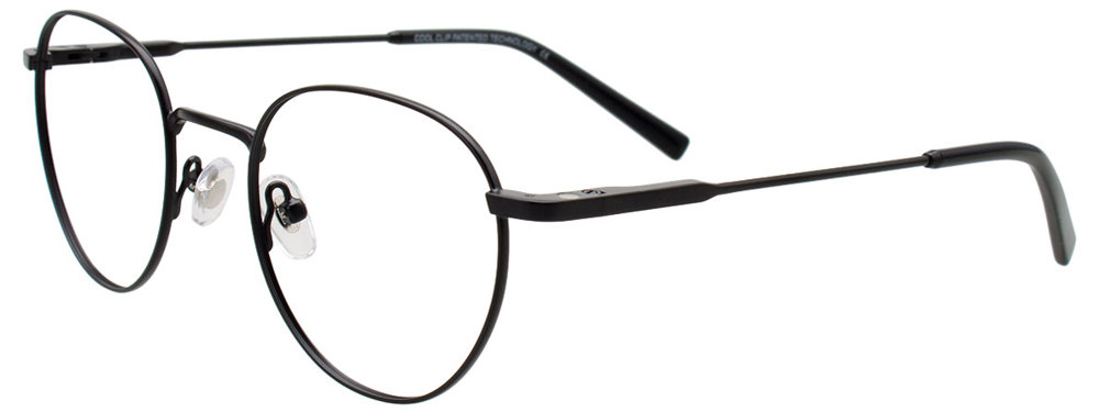COOLCLIP CC856 Eyeglasses 090 Satin Black 48mm