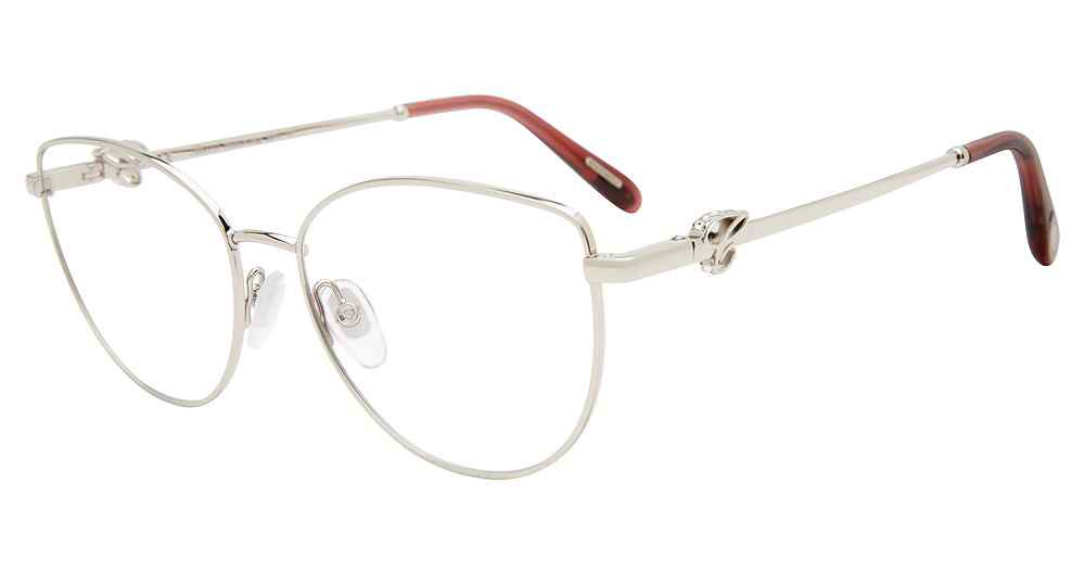CHOPARD OPTICAL VCHF51S Eyeglasses SILVER-0579 54mm