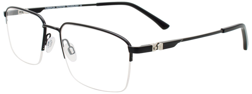 TURBOFLEX OPT. TX167 Eyeglasses 090 Black 56mm