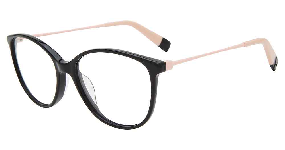 FURLA OPTICAL VFU201 Eyeglasses BLACK-700Y 52mm