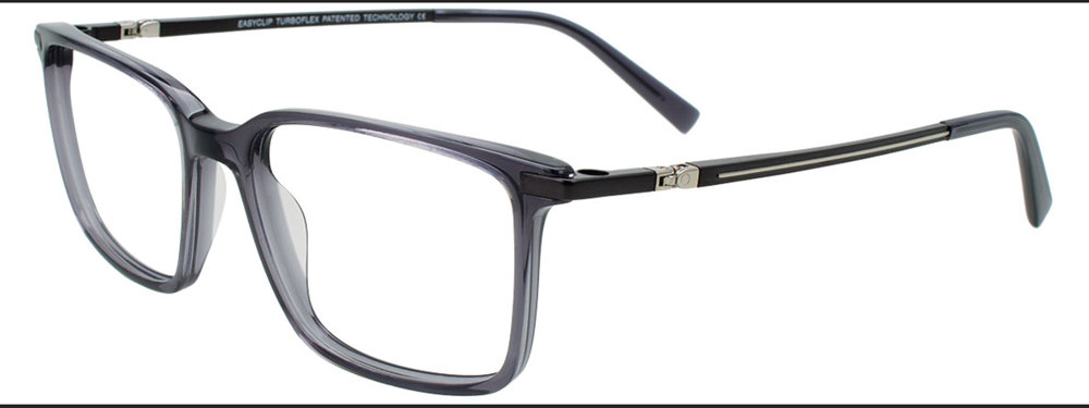 EASYCLIP EC720 Eyeglasses 020 Grey 53mm