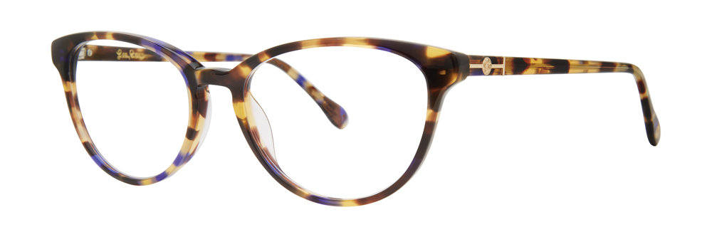 Lilly Pulitzer Adler Eyeglasses Indigo-Tortoise 52mm