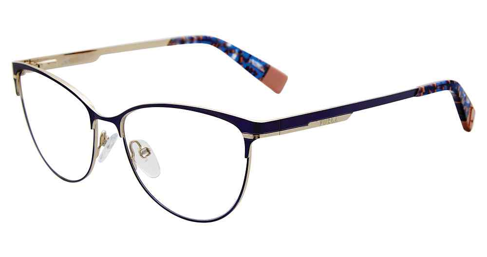 FURLA OPTICAL VFU127 Eyeglasses PURPLE-01HR 54mm