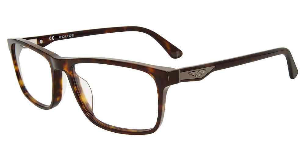 POLICE OPTICAL VPLB56 Eyeglasses TORTOISE-0722 57mm