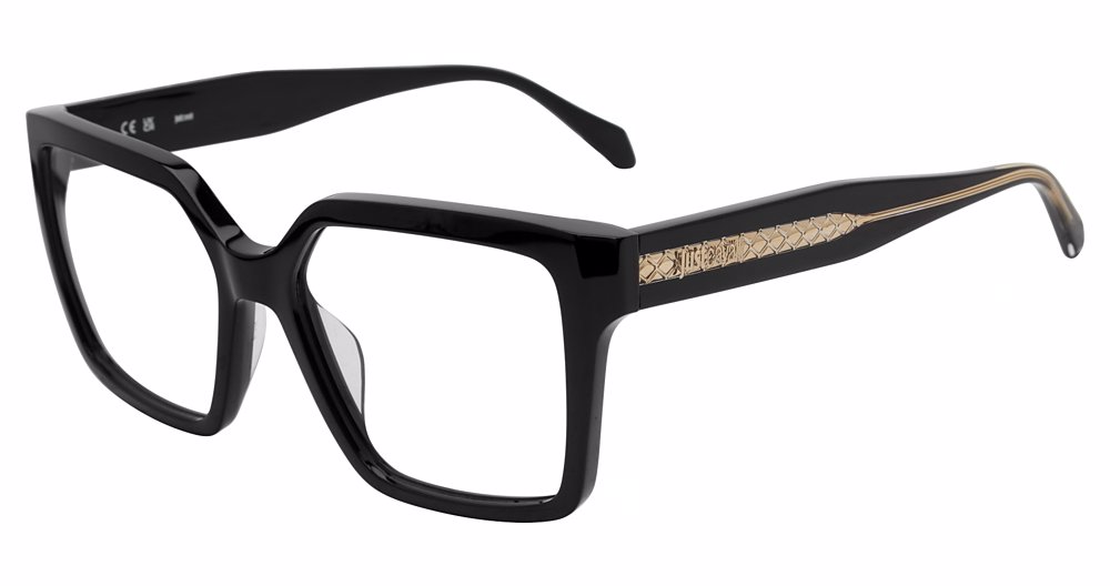 JUST CAVALLI OPTICAL VJC006 Eyeglasses BLACK–0700 53mm