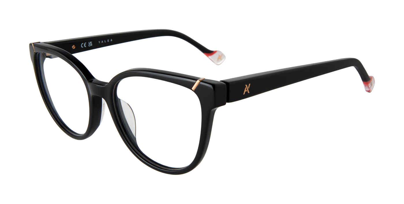 YALEA OPTICAL VYA097 Eyeglasses BLACK-0700 52mm