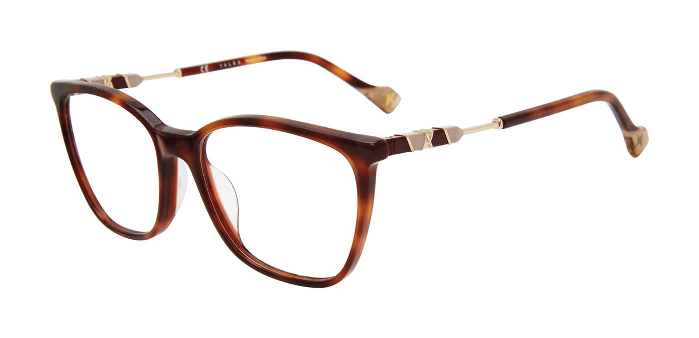 YALEA OPTICAL VYA070 Eyeglasses DARK-HAVANA-0752 54mm