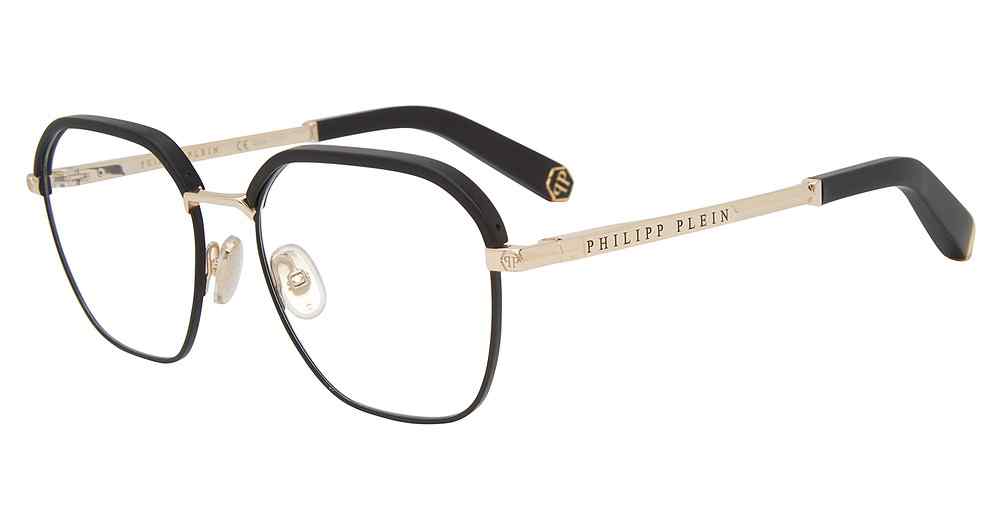 PHILIPP PLEIN OPTICAL VPP017M Eyeglasses BLACK-302 52mm