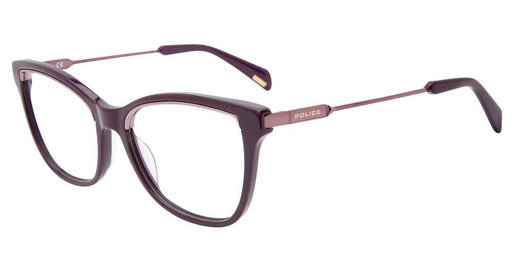 POLICE OPTICAL VPLC30V Eyeglasses PURPLE-V01V 54mm