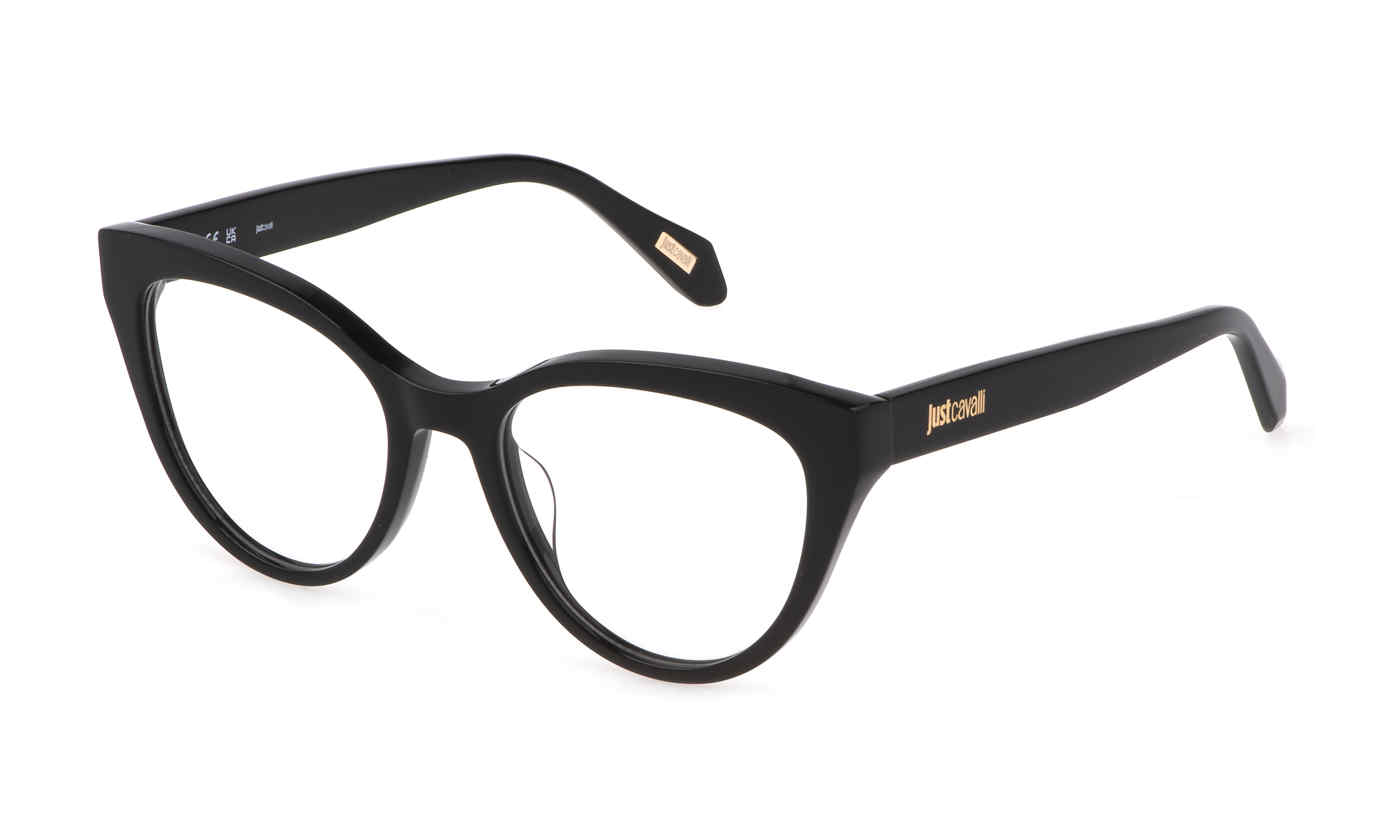JUST CAVALLI OPTICAL VJC001 Eyeglasses BLACK-0700 51mm