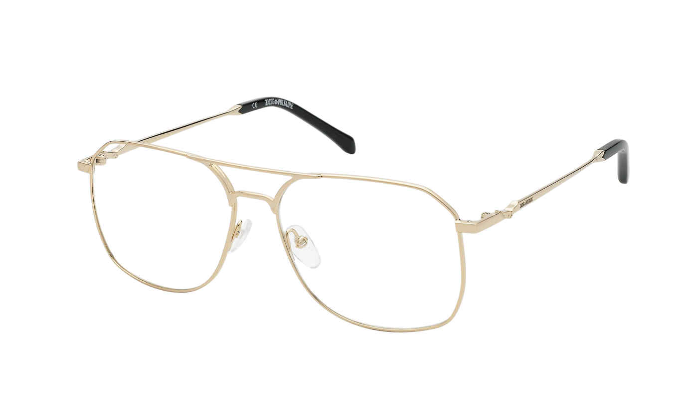 ZADIG & VOLTAIRE OPTICAL VZV347 Eyeglasses ROSE-GOLD-0300 57mm