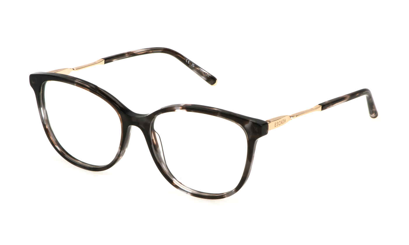 ESCADA OPTICAL VESE09 Eyeglasses BROWN-GREY-HAVANA-03KA 53mm