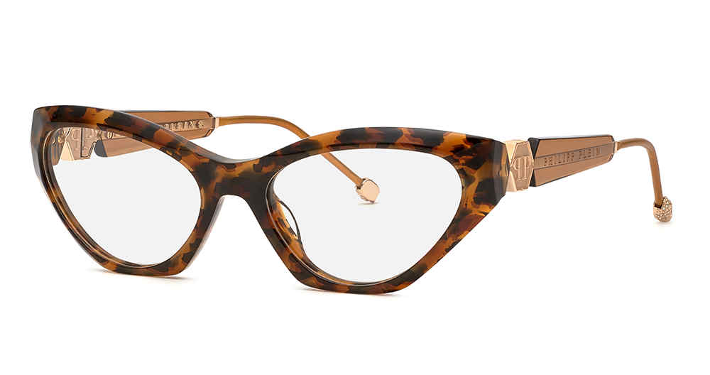 PHILIPP PLEIN OPTICAL VPP069S Eyeglasses LEOPARD-0LEO 55mm