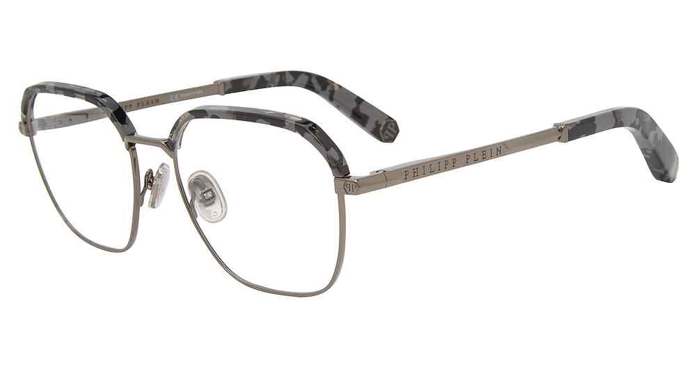 PHILIPP PLEIN OPTICAL VPP017M Eyeglasses GREY-568 52mm