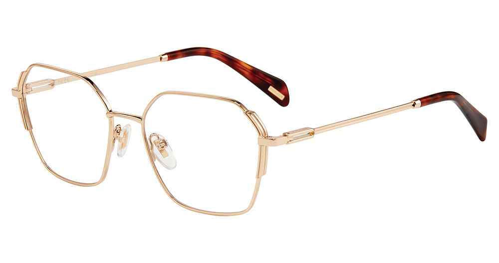 POLICE OPTICAL VPLF25 Eyeglasses GOLD-0300 53mm