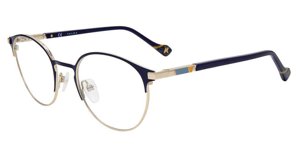 YALEA OPTICAL VYA041 Eyeglasses BLUE-0SNA 51mm