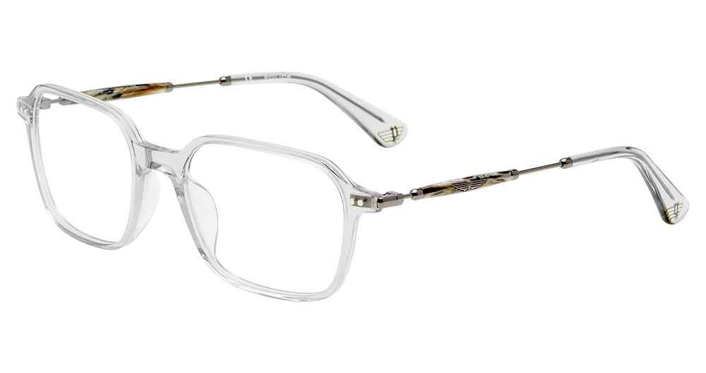 POLICE OPTICAL VPLE98 Eyeglasses CRYSTAL-06S8 52mm