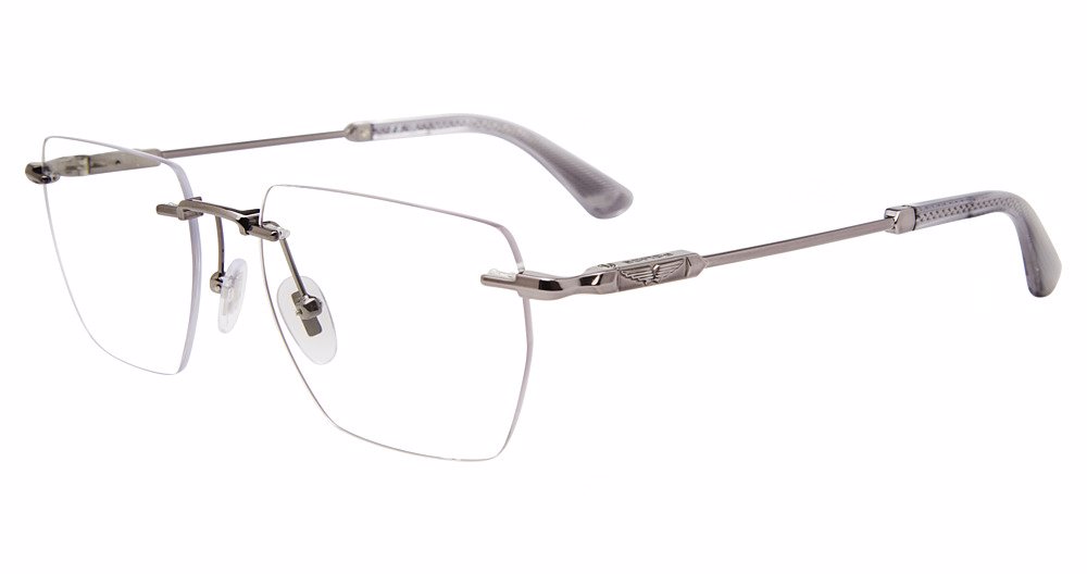 POLICE OPTICAL VPLN27 Eyeglasses RUTHENIUM-0509 53mm