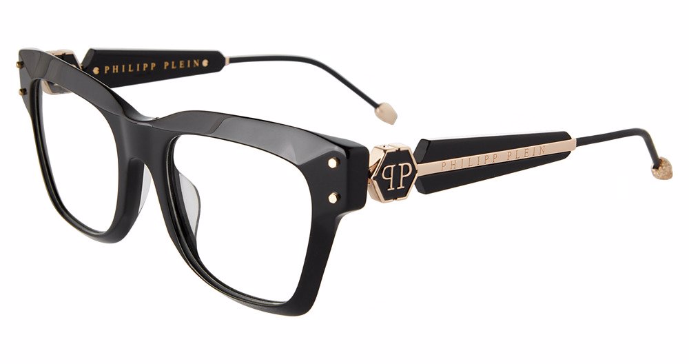 PHILIPP PLEIN OPTICAL VPP125S Eyeglasses BLACK-0700 52mm