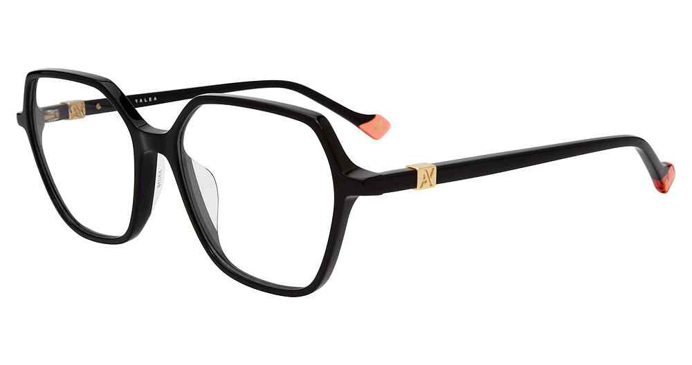 YALEA OPTICAL VYA021 Eyeglasses BLACK-700 53mm