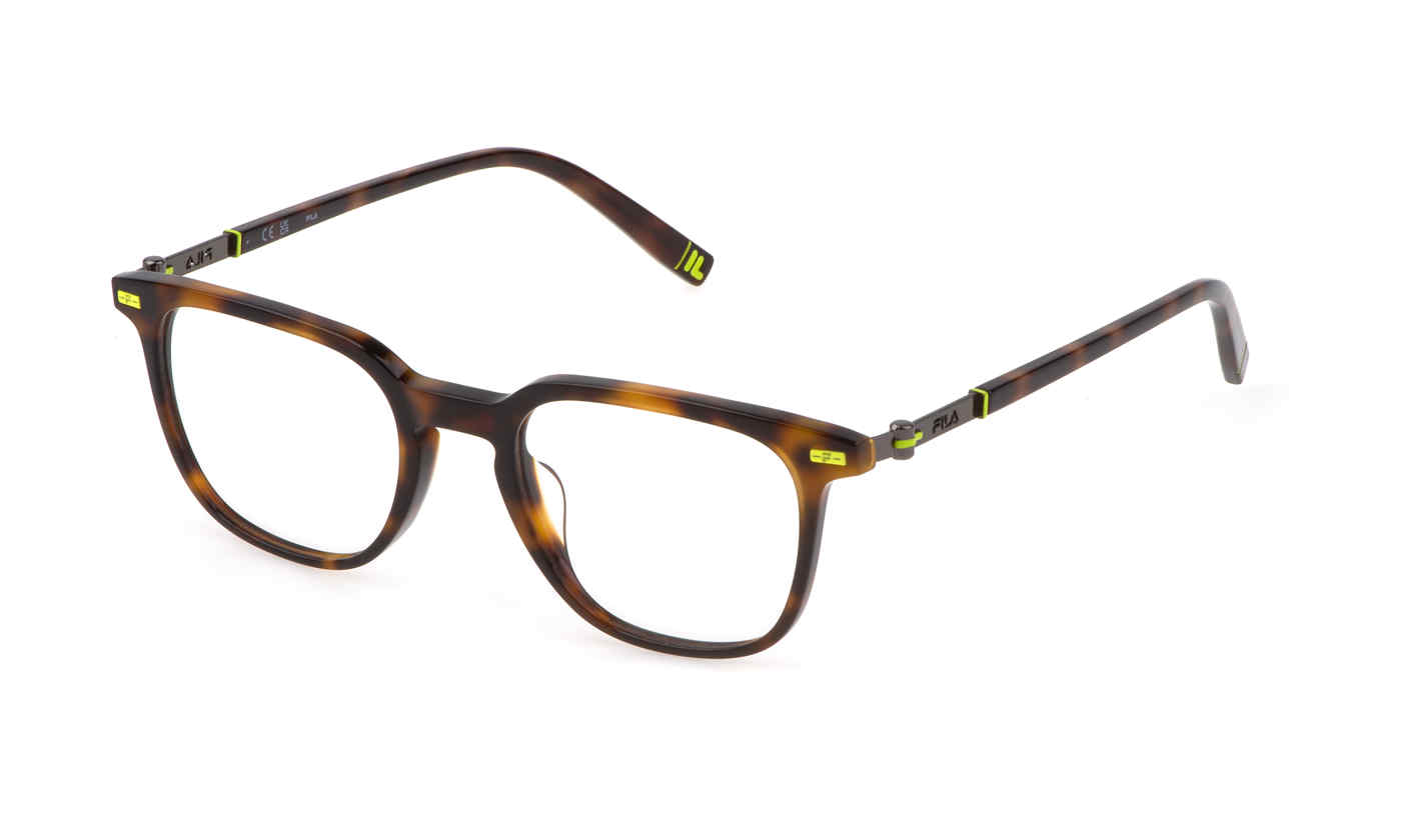 FILA OPTICAL VFI443 Eyeglasses HAVANA-0C10 50mm