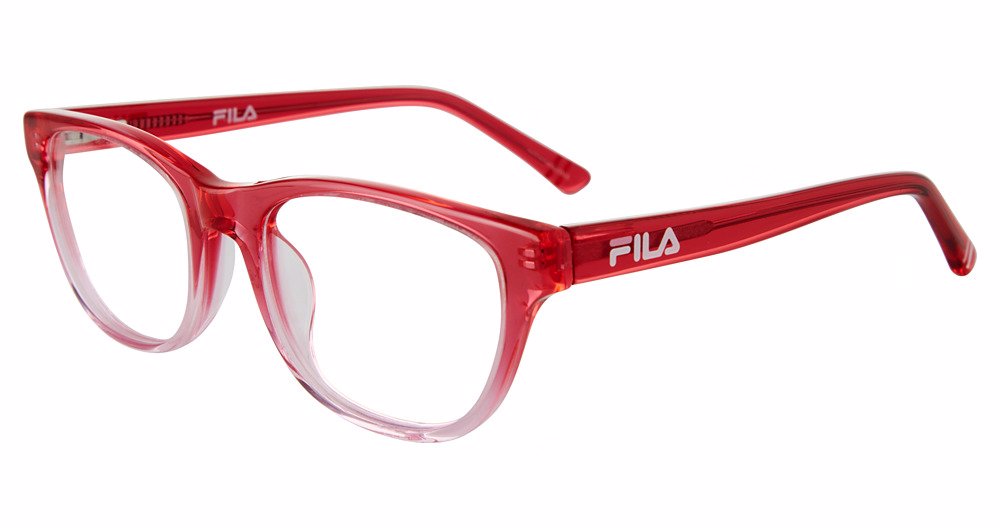 FILA KIDS OPTICAL VFI570L Eyeglasses FUXIA-CRYSTAL-07G5 48mm