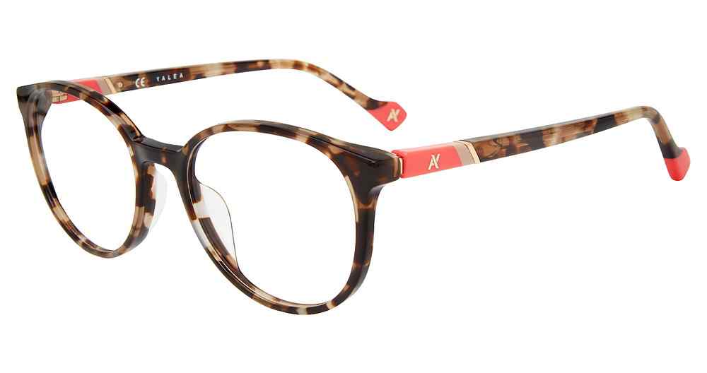 YALEA OPTICAL VYA007 Eyeglasses BROWN-08XW 51mm