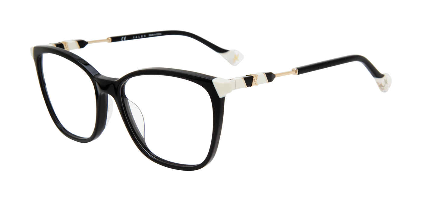 YALEA OPTICAL VYA070 Eyeglasses BLACK-0700 54mm