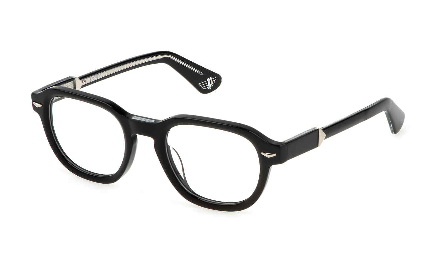 POLICE OPTICAL VPLG81 Eyeglasses BLACK-700Y 50mm