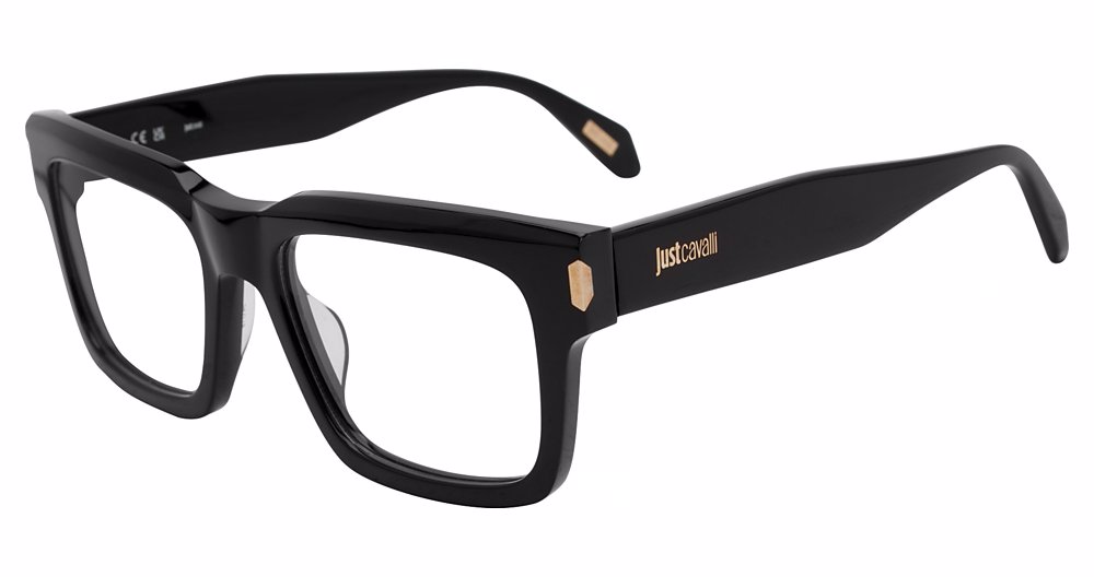 JUST CAVALLI OPTICAL VJC015 Eyeglasses BLACK–0700 54mm