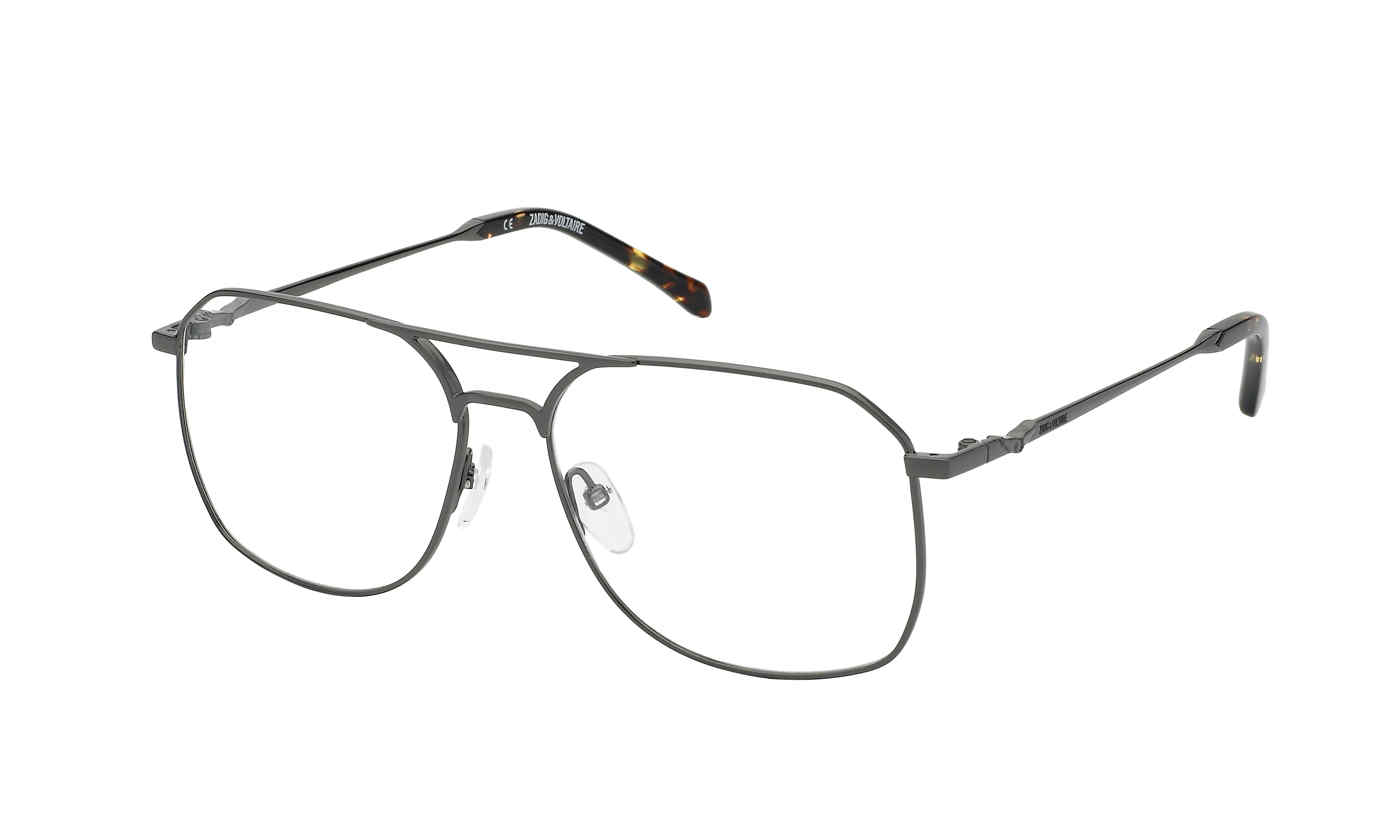 ZADIG & VOLTAIRE OPTICAL VZV347 Eyeglasses GUNMETAL-0568 57mm