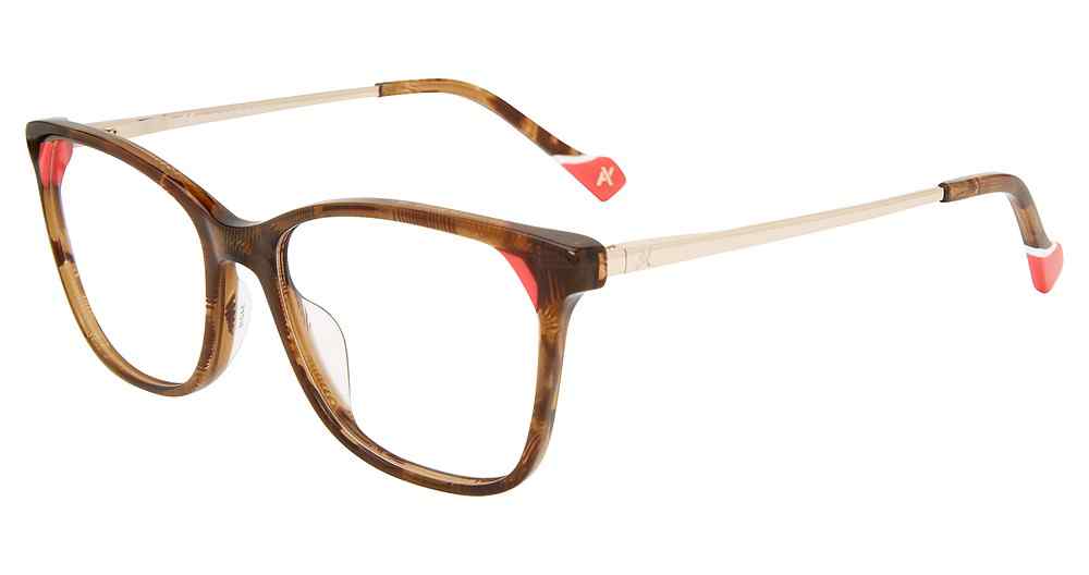 YALEA OPTICAL VYA009 Eyeglasses BROWN-0XAP 54mm